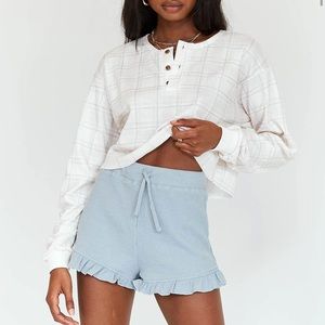 wild dreams shorts blue